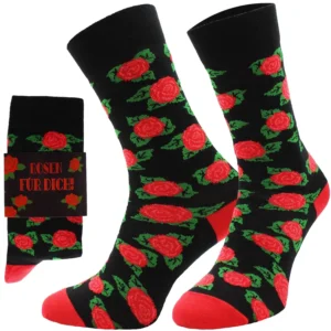 Lustige Socken, Roses